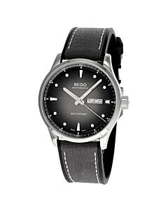 Men's Multifort M Fabric Grey Gradient Dial Watch