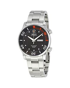 Men's Multifort Stainless Steel Anthracite Dial