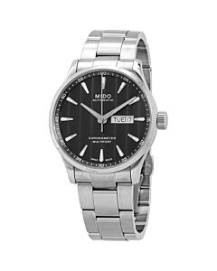 Men's Multifort Stainless Steel Anthracite Dial Watch