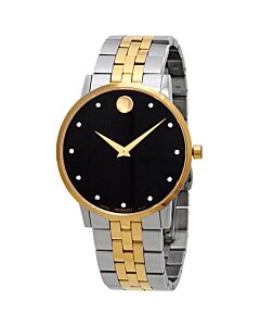 Men's Museum Classic Stainless Steel Black Dial