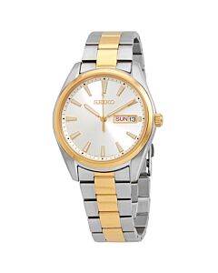 Men's Neo Classic Stainless Steel Silver-tone Dial Watch