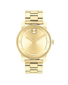 Men's New Bold Access Stainless Steel Gold Dial Watch