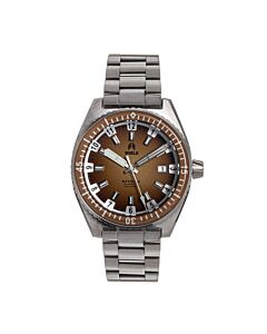 Men's Nitrox Stainless Steel Brown Dial Watch
