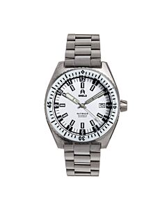 Men's Nitrox Stainless Steel White Dial Watch