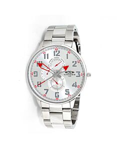 Men's ON1818 Stainless Steel Silver-tone Dial Watch
