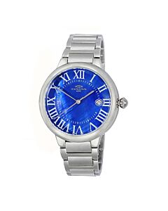 Men's ON2222 Stainless Steel Blue Dial Watch