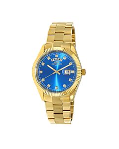 Men's ONZ3881 Stainless Steel Blue Dial Watch
