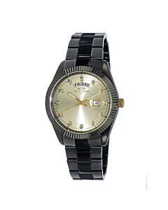 Men's ONZ3881 Stainless Steel Grey Dial Watch
