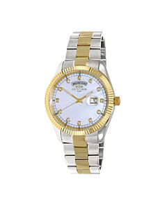 Men's ONZ3881 Stainless Steel White Dial Watch