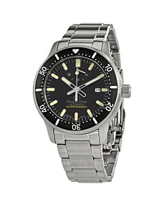 Men's Orient Star Stainless Steel Black Dial Watch