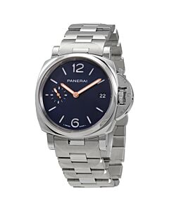 Men's Luminor Due Stainless Steel Blue Dial Watch