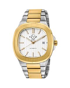 Men's Potente Stainless Steel White Dial Watch