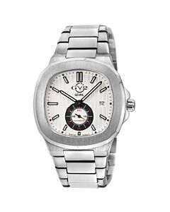 Men's Potente Stainless Steel White Dial Watch