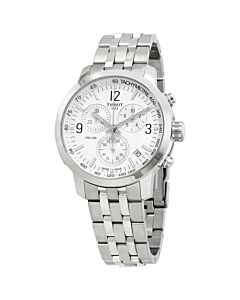 Men's PRC 200 Chronograph Stainless Steel Silver Dial Watch