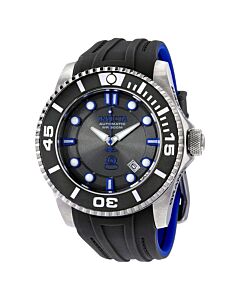 Men's Pro Diver Grand Diver Auto Grey & Blue Silicone Charcoal Dial