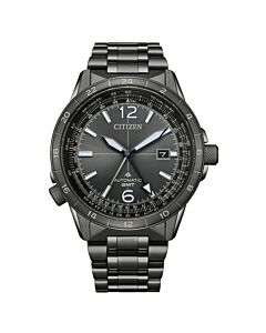 Men's Promaster Air GMT Stainless Steel Gray Dial Watch