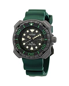 Men's Promaster Diver Polyurethane Green Dial Watch