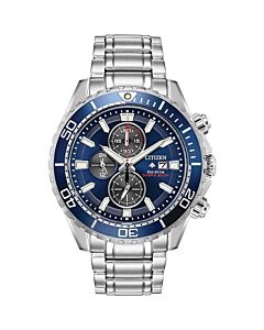 Men's Promaster Diver Stainless Steel Blue Dial Watch