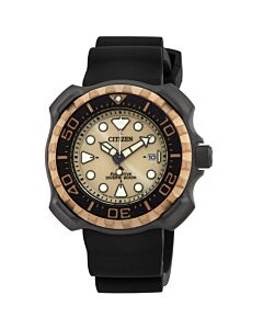 Men's Promaster Marine Polyurethane Pale Gold Dial Watch