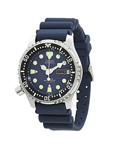 Men's Promaster Sea Rubber Blue Dial Watch