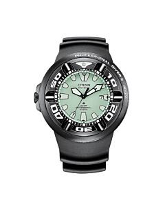 Men's Promaster Synthetic Rubber Green Dial Watch