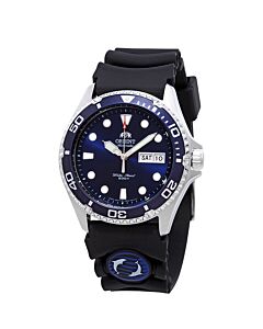 Men's Ray II Rubber Blue Dial Watch