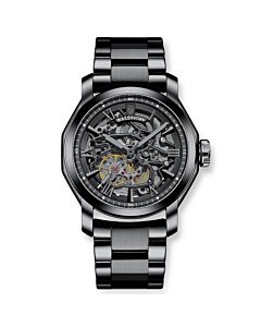 Men's Republic II Stainless Steel Black Dial Watch