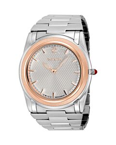 Men's Reserve Stainless Steel Silver-tone Dial Watch