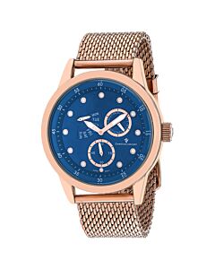 Men's Rio Stainless Steel Blue Dial Watch