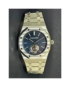 Men's Royal Oak "50th Anniversary" Stainless Steel Blue Dial Watch