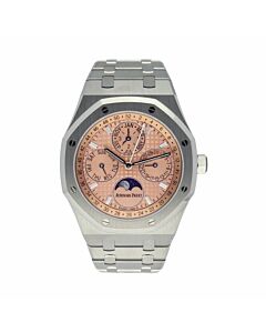 Men's Royal Oak Perpetual Calendar Titanium Brown Dial Watch