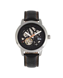 Men's Rudolf 316L Stainless Steel Black Dial Watch