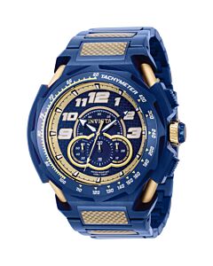 Men's S1 Rally Chronograph Glass Fiber and Stainless Steel Blue Dial Watch