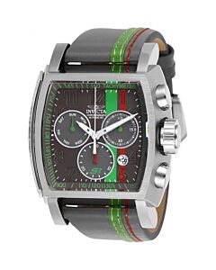 Men's S1 Rally Chronograph Leather Grey Dial