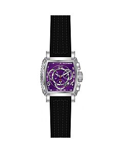 Men's S1 Rally Chronograph Leather Purple Dial