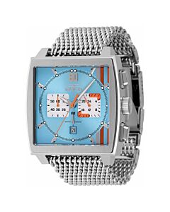 Men's S1 Rally Chronograph Stainless Steel Light Blue Dial Watch
