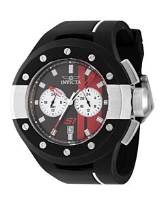 Men's S1 Rally Silicone Black Dial Watch