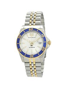 Men's Sea Automatic Stainless Steel Silver-tone Dial Watch