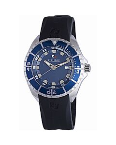 Men's Sea Knight Rubber Blue Dial Watch