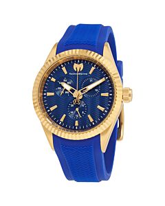 Men's Sea Silicone Blue Dial Watch