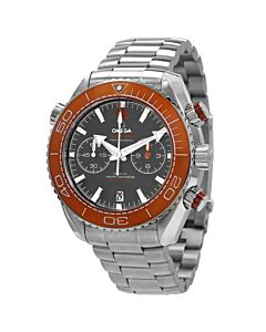 Men's Seamaster Chronograph Stainless Steel Grey Dial Watch