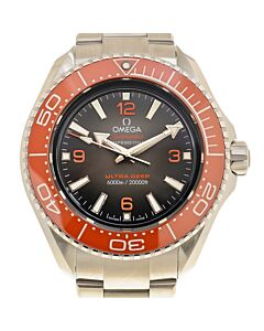 Men's Seamaster Planet Ocean Stainless Steel Grey Dial Watch