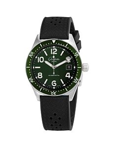Men's SeaQ Rubber Green Dial Watch