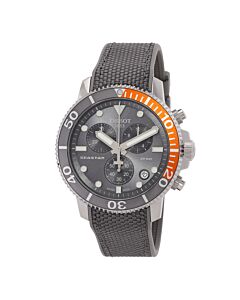Men's Seastar 1000 Chronograph Textile Grey Dial Watch