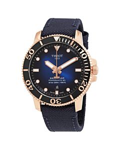 Men's Seastar Textile Blue Dial Watch