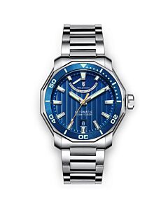 Men's Seawolf Stainless Steel Blue Dial Watch