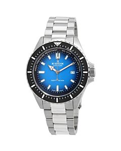 Men's Skydiver Stainless Steel Blue Dial Watch