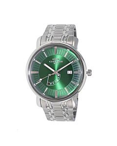 Men's Sorrento Stainless Steel Green Dial Watch