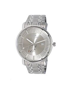 Men's Sorrento Stainless Steel Silver-tone Dial Watch