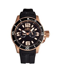 Men's Specialty Polyurethane Black Dial Watch